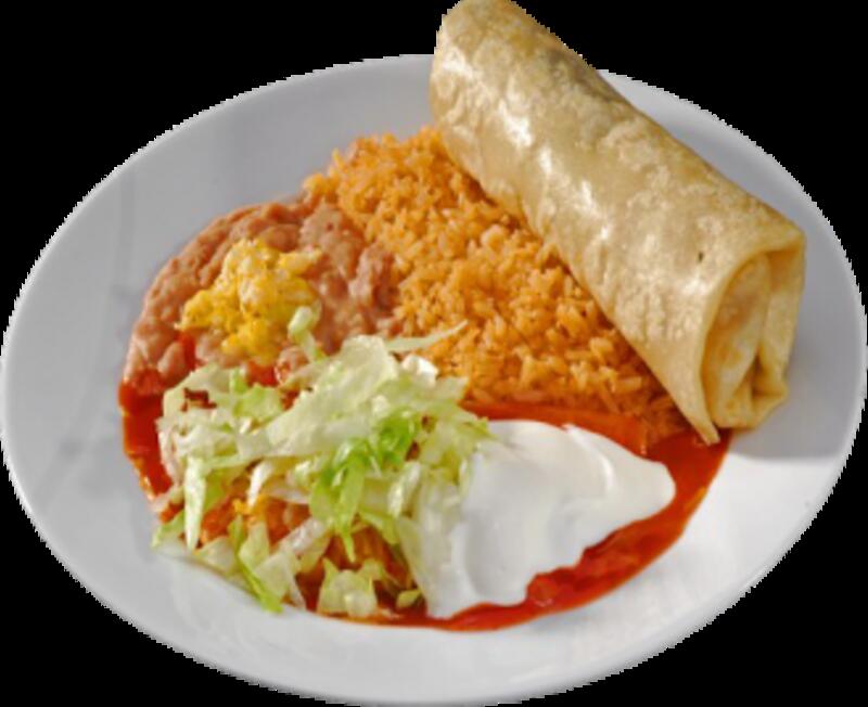 8. Burrito And Enchilada