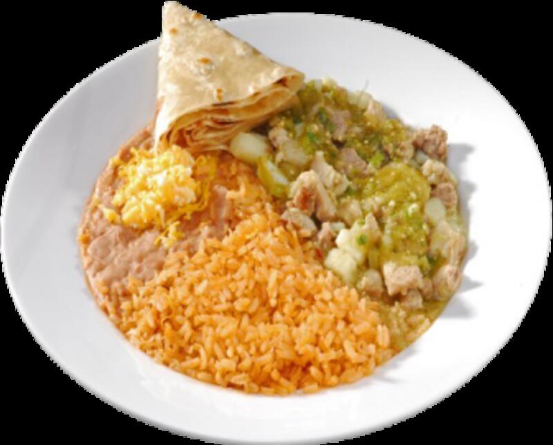 17. Green Chile Plate